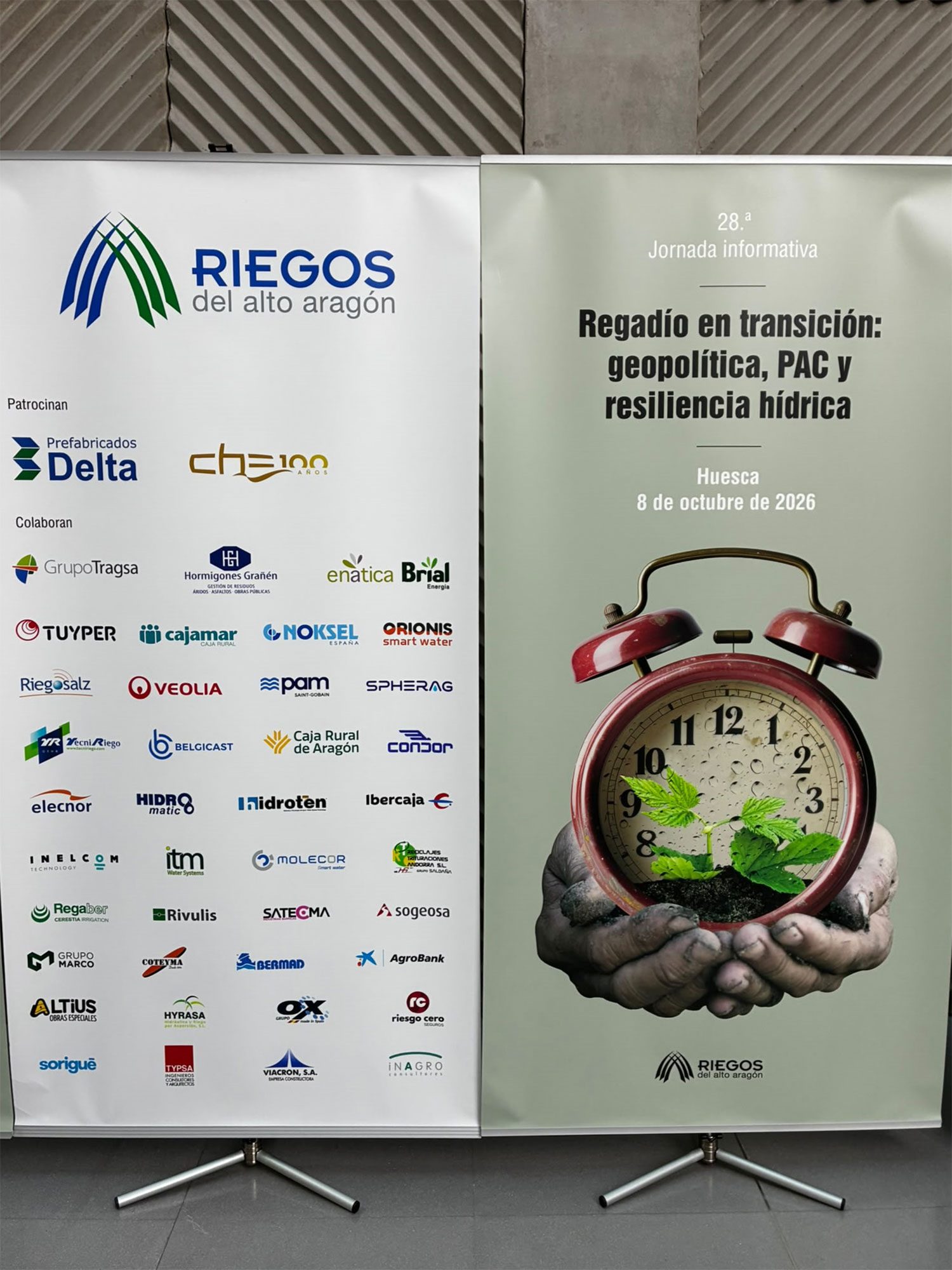 Riesgo Cero patrocina la 28ª Jornada Informativa de Riegos del Alto Aragón